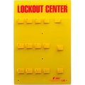 Zing ZING RecycLockout Lockout Station, 12 Padlock, Unstocked, 7115E 7115E